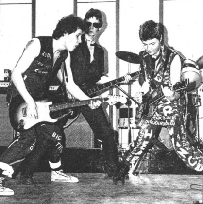 Rudi, en sus comienzos punkiles.